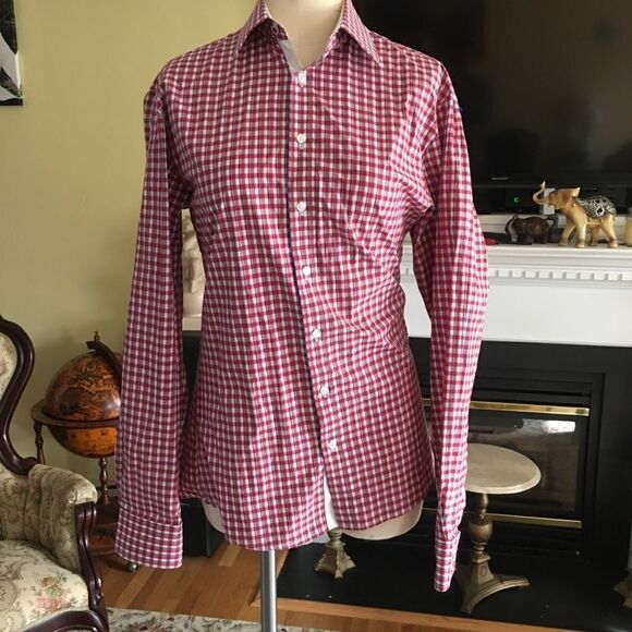 Pink dress shirt size 15 - Picture 1 of 4